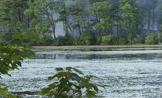 Mutual Aid Crews Assisted at Tuxbury Pond Brush Fire