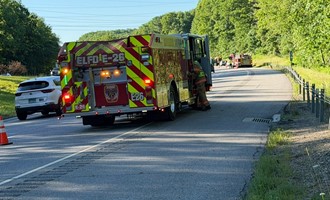 East Litchfield Crews Assisted at Route 8 Crash Scene