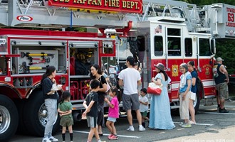 Old Tappan VFD Assists with Summer Reading Kickoff Party