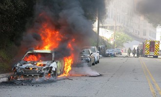 UNUSUAL CRASH IN WEEHAWKEN