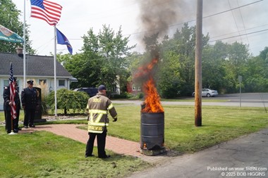 Doyle Hose Co. No.1 Annual Flag Retirement Ceremony