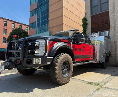 New Brush Truck for Fall River