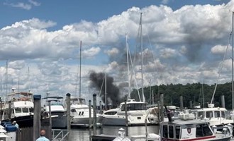 Boat Fire Highlights Staffing Challenges for East Greenwich Firefighters