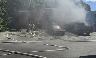 Automotive Repair Garage Fire in Norwich