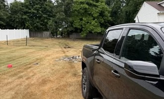 Vehicle Leaves Roadway and Crashes Into Backyard, Driver Injured