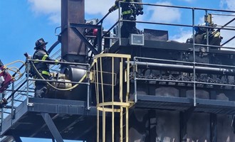 Firefighters Extinguish Industrial Hopper Fire at Jefferson Hills Facility
