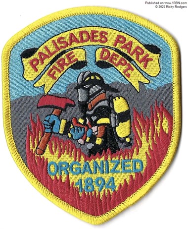 Patch of the Palisades Park Volunteer Fire Department