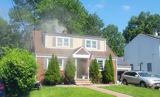 Bergenfield Firefighters Battle Basement Fire