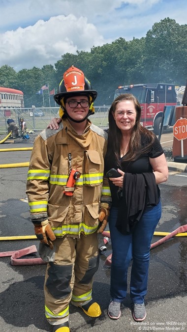 Firefighting Grandson