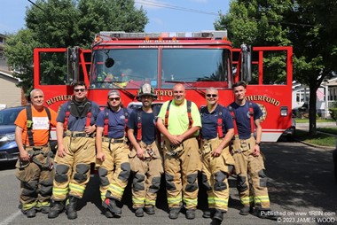 Members of the Rutherford FD