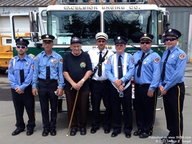 Port Jervis fireman Frank Fuller, Jr. honored as a Grand Marshal in July 8, 2023 parade