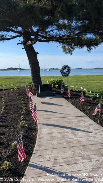 Wildwood Crest Agencies Honored Fallen Officer Eugene Miglio