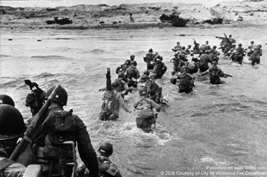 Wildwood Fire Department Honored D-Day Service Members