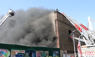 FDNY Battles Third Alarm in Record Heat