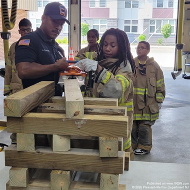 Future Firefighters Put to the Test with Real-World Rescue Training