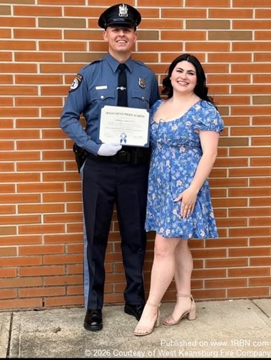 West Keansburg Firefighter Completes Police Academy Training