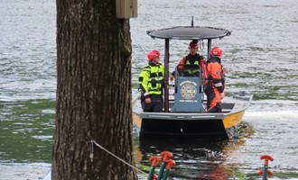 Water rescue by civilians and rescue teams from Pike County, PA and Orange County, NY