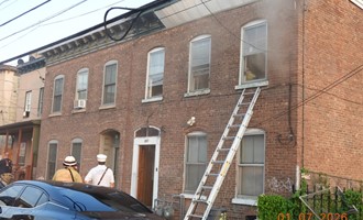 Firefighters Contain Structure Fire at 287 Ann Street in City of Newburgh