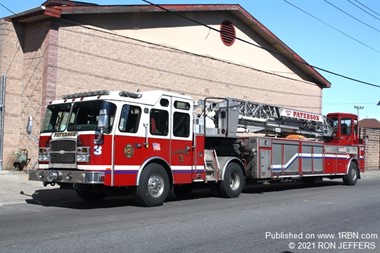 Paterson Ladder 3/North Hudson Regional Fire & Rescue reserve Ladder 7