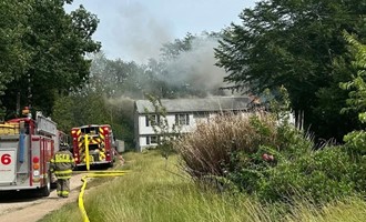 Mutual Aid Crews Assisted at Sparrow Drive Structure Fire