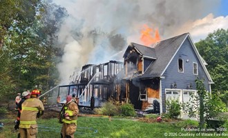 Engine 2 Responded to New Boston Third-Alarm Fire