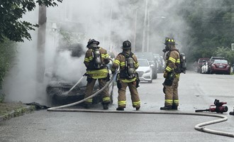 Norwich Car Fire