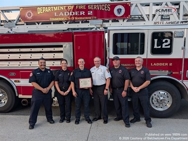 Call Firefighter Stackhouse Earned State Certification