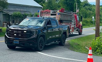 Mutual Aid Response Assists with Traffic Control at Crash Scene on Route 22