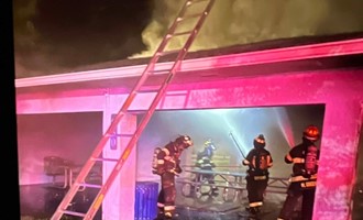 Rapid Response Prevents Extension from Exterior Fire on NE 3rd Street