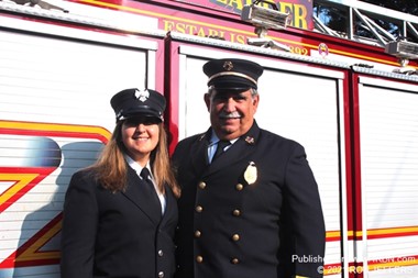 Ridgefield Park Firefighter Ani Malool & dad