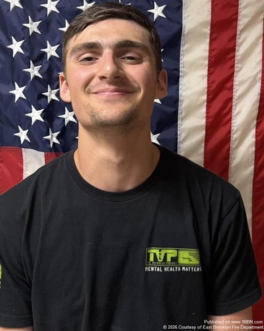 Eben Beauchene Earns Firefighter 1 Certification