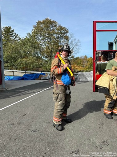 Collin Roberts Earns Firefighter 1 Certification