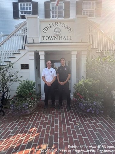 Jared Regan Appointed to Full-Time Role at Edgartown Fire Department