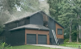 Quick Knockdown Limits Damage in Residential Fire