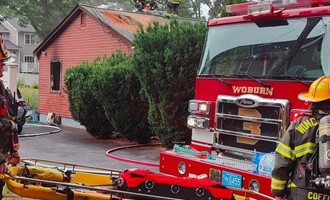 Woburn Fire Department Responded to House Fire