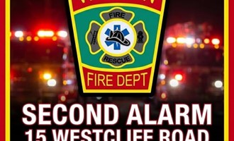 Mutual Aid Crews Assisted at Weston Second-Alarm Fire