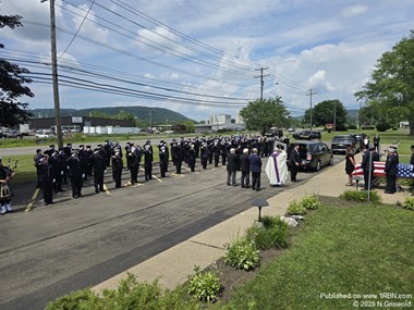West Colesville Fire Chief James Sitek Laid To Rest