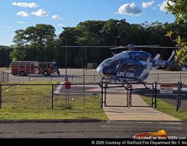 Motorcycle Crash Highlights Busy Day for Stafford Firefighters