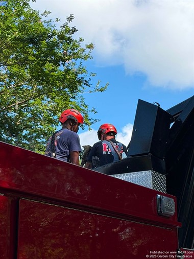 Cat Rescue Successfully Completed by Garden City Crews