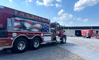 Fountaindale Tanker Assisted at Farm Vehicle Fire