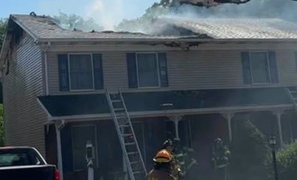 Irishtown Engine Responded to Working Fire in Littlestown