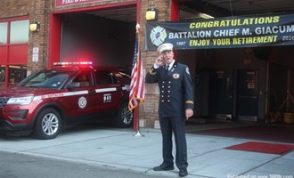 WELL RESPECTED CHIEF RETIRES AFTER 40-YEARS AND A BIRTHDAY