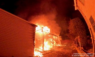 Norwalk Firefighters Contain Three-Alarm House Fire on Stuart Avenue