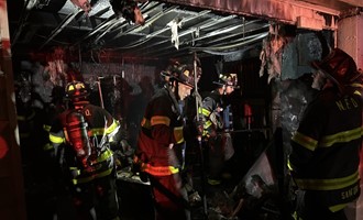 Fire Destroys Garage Apartment on South St. in Norwalk