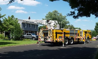 Emmaus Fights Two Alarm Fire