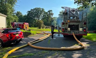 Mutual Aid Response Helped Contain Mansfield Barn Fire