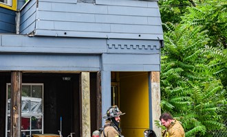 Firefighters Make An Aggressive Knockdown On A Fifth Avenue Fire