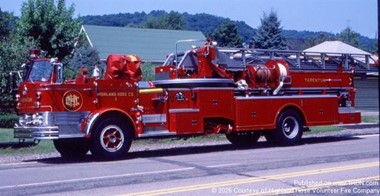 Historic Aerial Truck Served Highland Hose Company