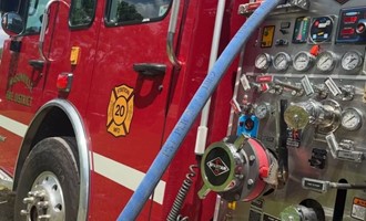 Mutual Aid Crews Responded to Working Camper Fire