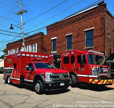 Angola Firefighters Connect With Community During Car Show